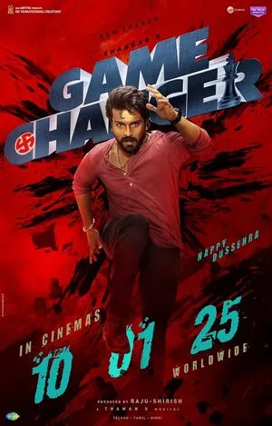 Game Changer 2025 Hindi (ORG 5.1) + Telugu WEB-DL | Full Movie